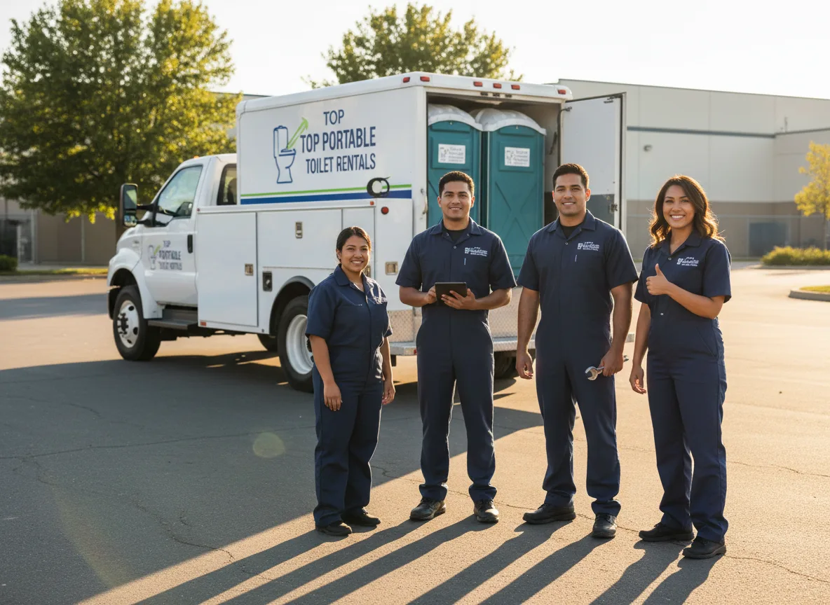 Short Term Porta Potty Rental company in Powhattan, KS
